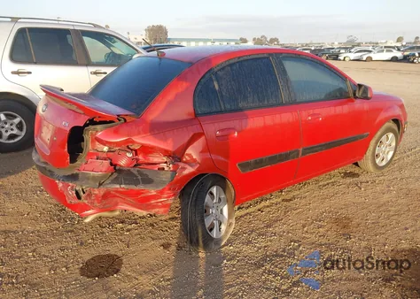 2007 Kia Rio Lx from USA, damaged, VIN KNADE123X76230939